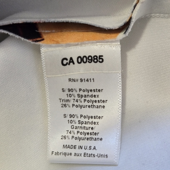 Clover Canyon Havana Racerback Geometric Print Midi Dress. Size Medium - Picture 7 of 10